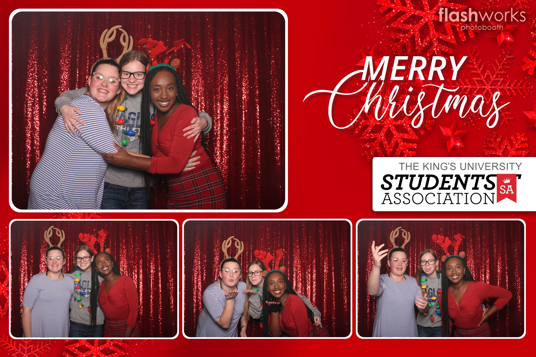 Kings Christmas Party | View more photos from the event at gallery.flashworksphotobooth.com/u/FlashworksPhotoboothInc/Kings-Christmas-Party